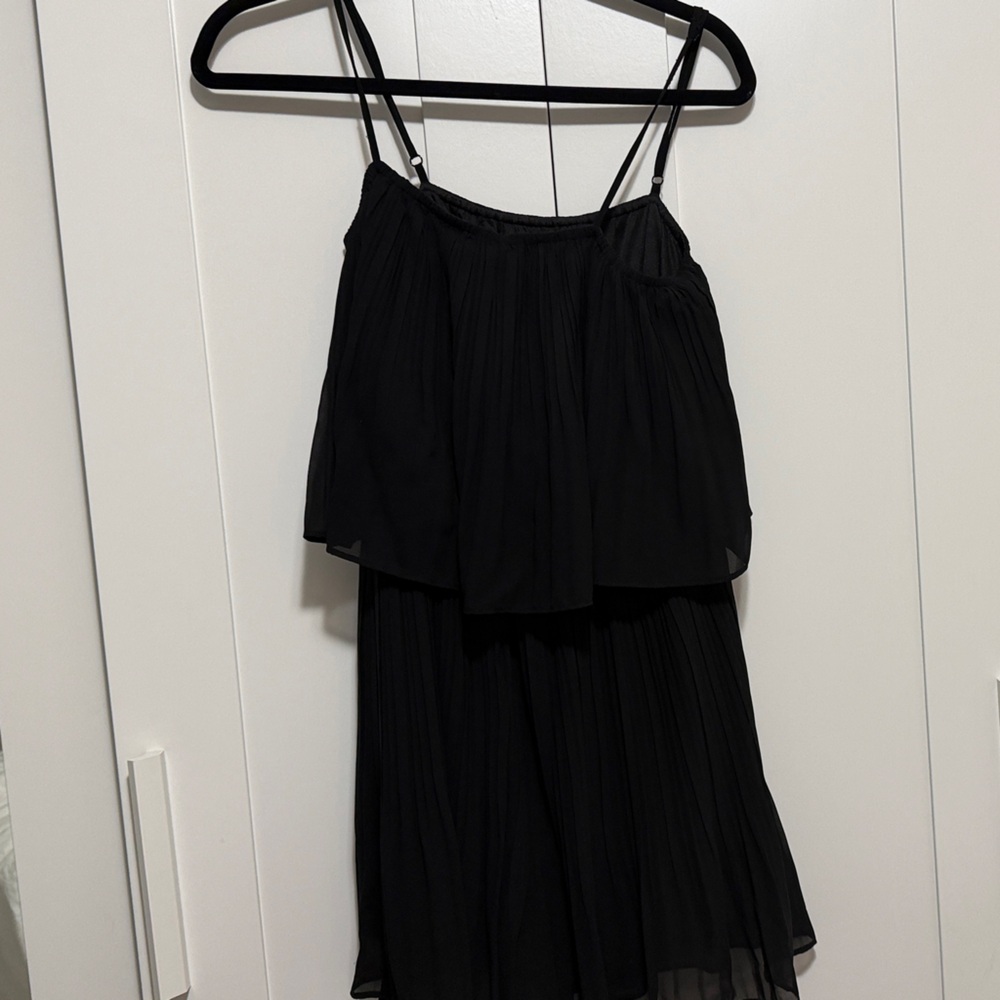 Casual Black Romper